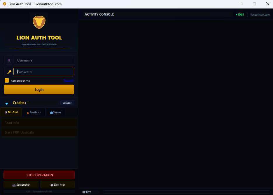 Pinfrptool Interface